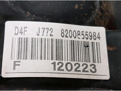 Engine type D4F772 - Renault TWINGO II PH.1 - G1-7909K