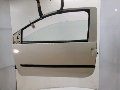 Left door (3-door models only) - Renault TWINGO II PH.1 - Blanc - 801010419R - U1-2357T