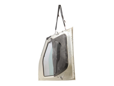 Left front door - Fiat DOBLO II PH.1 - Blanc Fonce - 52155068 - M1-1271A