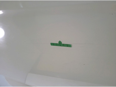 Right front door - Citroen C3 II PH.2 - Blanc - 00009004CG - M1-6790I