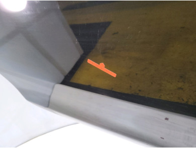 Right door (3-door models only) - Peugeot 208 GTI - Noir - 9805822480 - X1-6478K