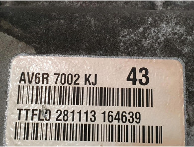 Gearbox type AV6R7002KJ - Ford FOCUS III PH.1 - T1-8404C