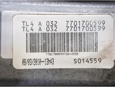 Gearbox type TL4032 - Renault MEGANE III PH.1 - V0-2602A