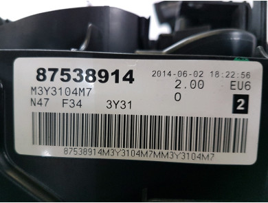 Engine type N47D20C - BMW SERIE 2 I.PH.1 - N1-2744J