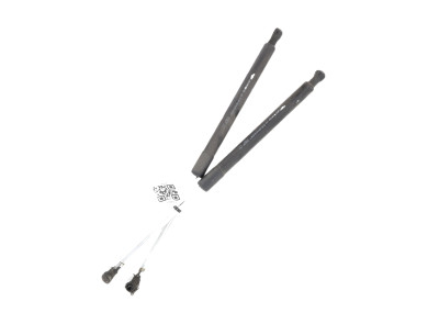 Paire verins coffre hayon malle - Renault CLIO III PH.2 - Blanc - 8200299546 - J1-0300Z