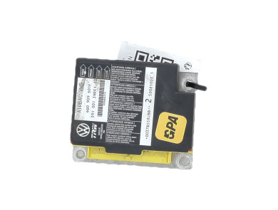Airbag control unit - Volkswagen POLO IV PH.2 - 6Q0909601F006 - J1-4907N