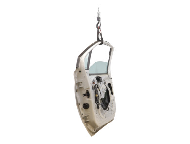 Right door (3-door models only) - Peugeot 208 I PH.1 - Blanc - 9805822480 - P1-0886E
