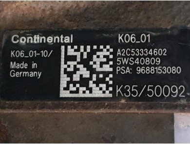 Engine type RHK - Fiat SCUDO II - J1-8466E