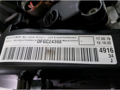 Engine type DFGC - Volkswagen GOLF VII PH.2 - L1-7487Z