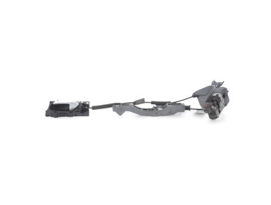 Left rear door lock - Citroen C3 II PH.1 - Noir - 9800624880 - T1-8072Y