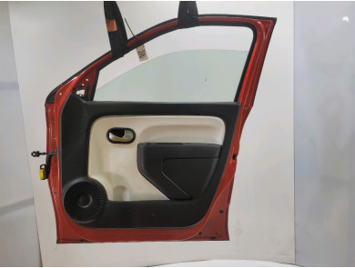 Porte avant droite - Renault TWINGO III PH.1 - Rouge Fonce - 801007212R - A0-8124N