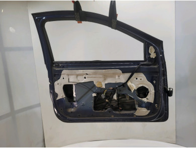Left door (3-door models only) - Renault CLIO III PH.1 - Bleu Fonce - 7751476108 - L0-4921M