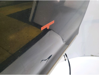 Right front door - Citroen C5 TOURER II - Noir - 00009004Z2 - X0-2264H