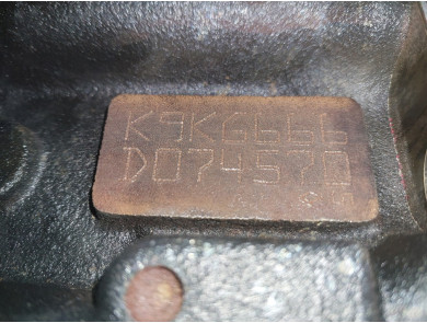 Engine type K9K666 - Dacia DUSTER I PH.2 - U0-2649R