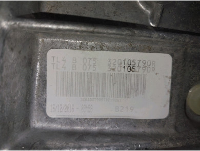 Gearbox type TL4075 - Dacia DUSTER I PH.2 - N0-2519X