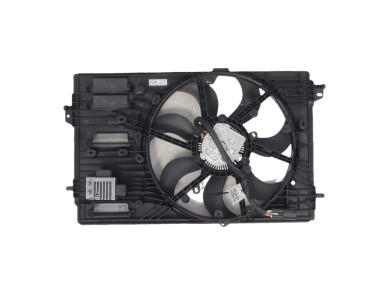Radiator fan + mounting - Renault MEGANE IV PH.1 - 214811275R - U1-0643Q