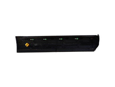 Bandeau de porte arrière gauche - Porsche CAYENNE I PH.2 - Noir - 95555968703G2X - U1-9048E