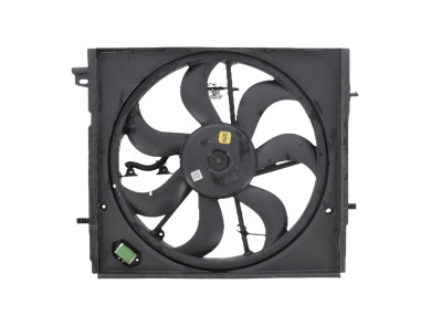Radiator fan + mounting - Nissan X-TRAIL III PH.1 - 214814BE0B - J2-0130Q