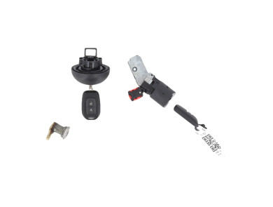 Steering lock and door key cylinders kit used - Dacia SANDERO - GPA-21-0002936
