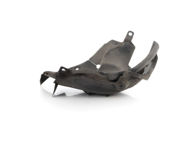 Bumper mud front left - Renault CLIO III PH.2 - Blanc - 8200289935 - P0-2712Q