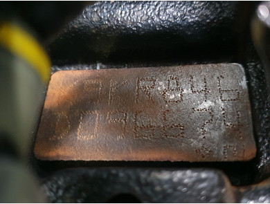 Engine type K9K846 - Renault MEGANE III PH.2 - V1-7601Z
