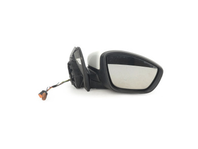 Right wing mirror - Peugeot 308 II PH.1 - Blanc - 1611508580 - Y0-3014T