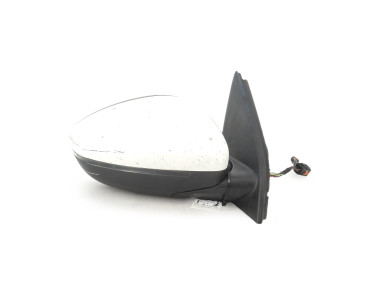 Right wing mirror - Peugeot 308 II PH.1 - Blanc - 1611508580 - Y0-3014T