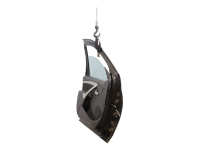 Left front door - Dacia LOGAN MCV I PH.2 - Noir - 801013696R - X0-9916H