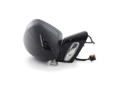 Right wing mirror - Citroen C5 TOURER II - Noir - 00008154CX - H1-7801S