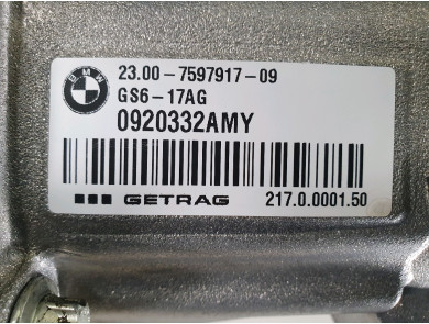 Gearbox type GETRAG-AMY - BMW SERIE 1 II PH.1 - E1-8024A