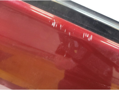 Right door (3-door models only) - Renault TWINGO I PH.3 - Rouge Fonce - 7751472898 - S2-0369W