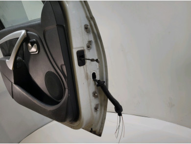 Left front door - Dacia SANDERO I - Blanc - 801011499R - E1-4971W