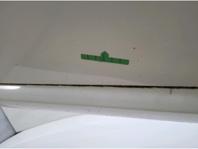 Left front door - Dacia SANDERO I - Blanc - 801011499R - E1-4971W