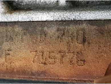 Engine type D4F740 - Renault CLIO III PH.2 - K1-8029B