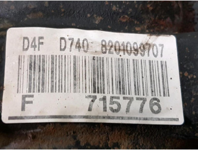 Moteur type D4F740 - Renault CLIO III PH.2 - K1-8029B
