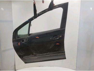 Left front door - Peugeot 308 I PH.1 - Noir - 9002AW - K2-0252L