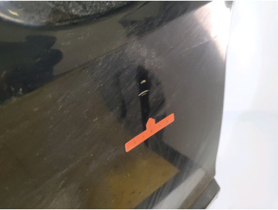 Left front door - Peugeot 308 I PH.1 - Noir - 9002AW - K2-0252L