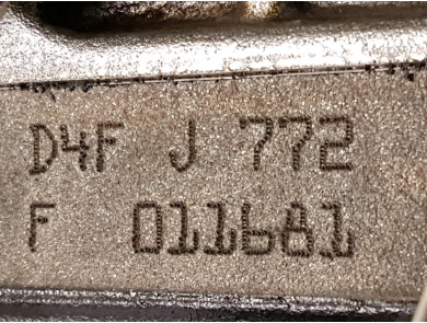 Engine type D4F772 - Renault TWINGO II PH.1 - S1-4851U