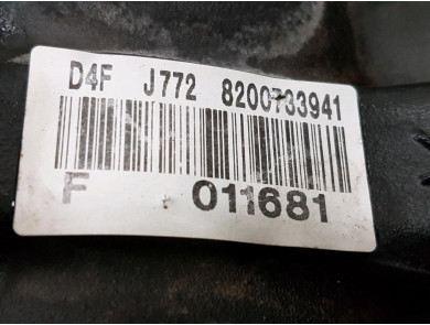 Engine type D4F772 - Renault TWINGO II PH.1 - S1-4851U