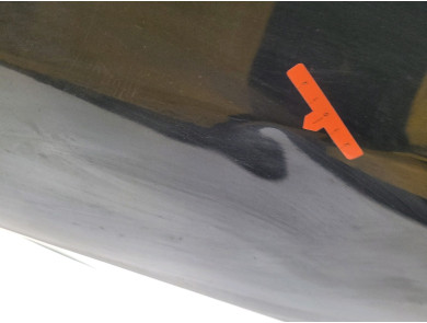 Left front door - Peugeot 508 I PH.1 - Marron Fonce - 9677684980 - C1-3932S
