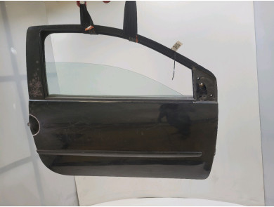 Right door (3-door models only) - Renault TWINGO II PH.1 - Noir - 801008682R - B2-0179P