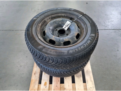 Lot de 2 roues complètes arrières - Peugeot 208 I PH.2 - GPA-26-0049633 - J2-0027Z
