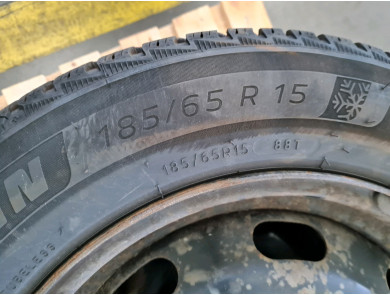 Lot de 2 roues complètes arrières - Peugeot 208 I PH.2 - GPA-26-0049633 - J2-0027Z
