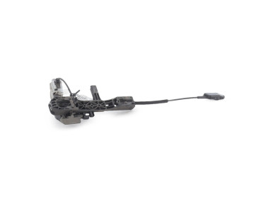 Left front door lock - Renault LAGUNA II PH.2 - Noir - 8200000661 - R1-7400R
