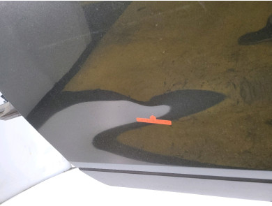 Left front door - Opel MOKKA I PH.1 - Gris Clair - 42741558 - H2-0034C