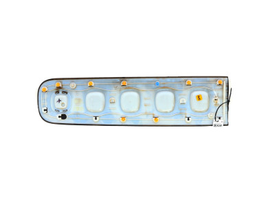 Bandeau de porte avant gauche - Citroen C3 III PH.1 - Gris Fonce - 98130913XT - F1-5808H