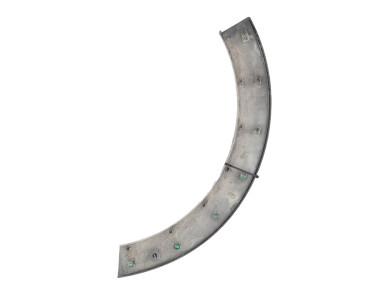 Left front fender flare - Citroen C3 III PH.1 - Blanc - 9812088680 - J0-6092E