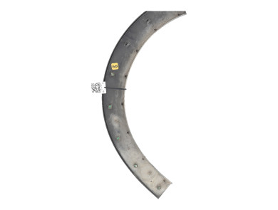 Right rear fender flare - Citroen C3 III PH.1 - Blanc - 9812088780 - H0-5875U
