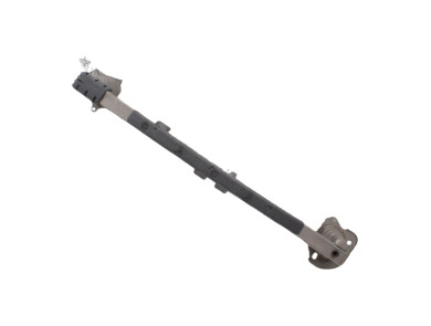 Front bumper reinforcement bar - Nissan MICRA III PH.3 - Gris Fonce - 62030-AX60F- B1-6562G