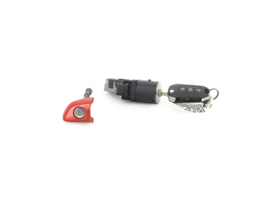 Steering lock and door key cylinders kit - Citroen C3 AIRCROSS PH 1 - 9811725380 - H0-3818I